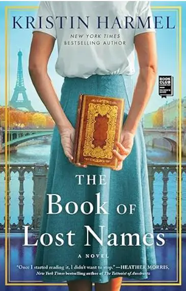 The Book of Lost Names by Kristen Harmel book cover