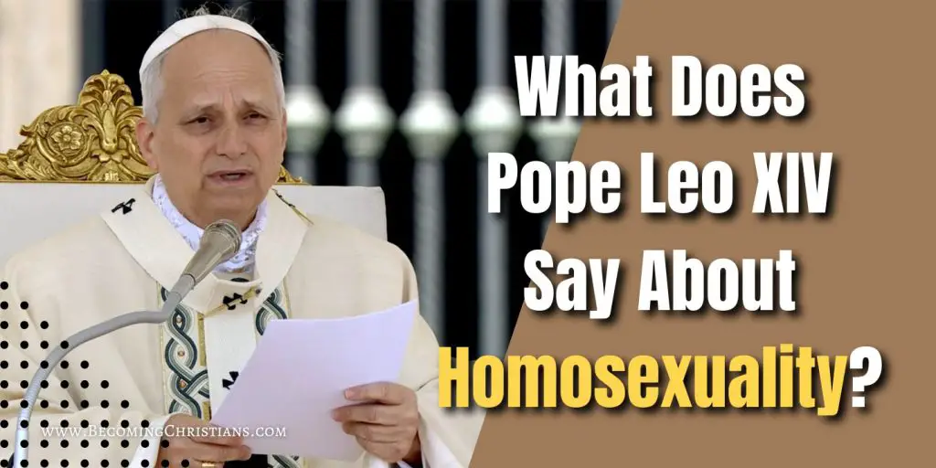 What Does Pope Leo XIV Say About Homosexuality blog title illustration