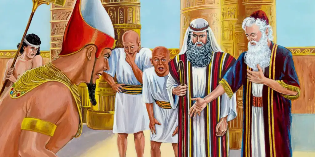 moses and aaron bible verses about friendship