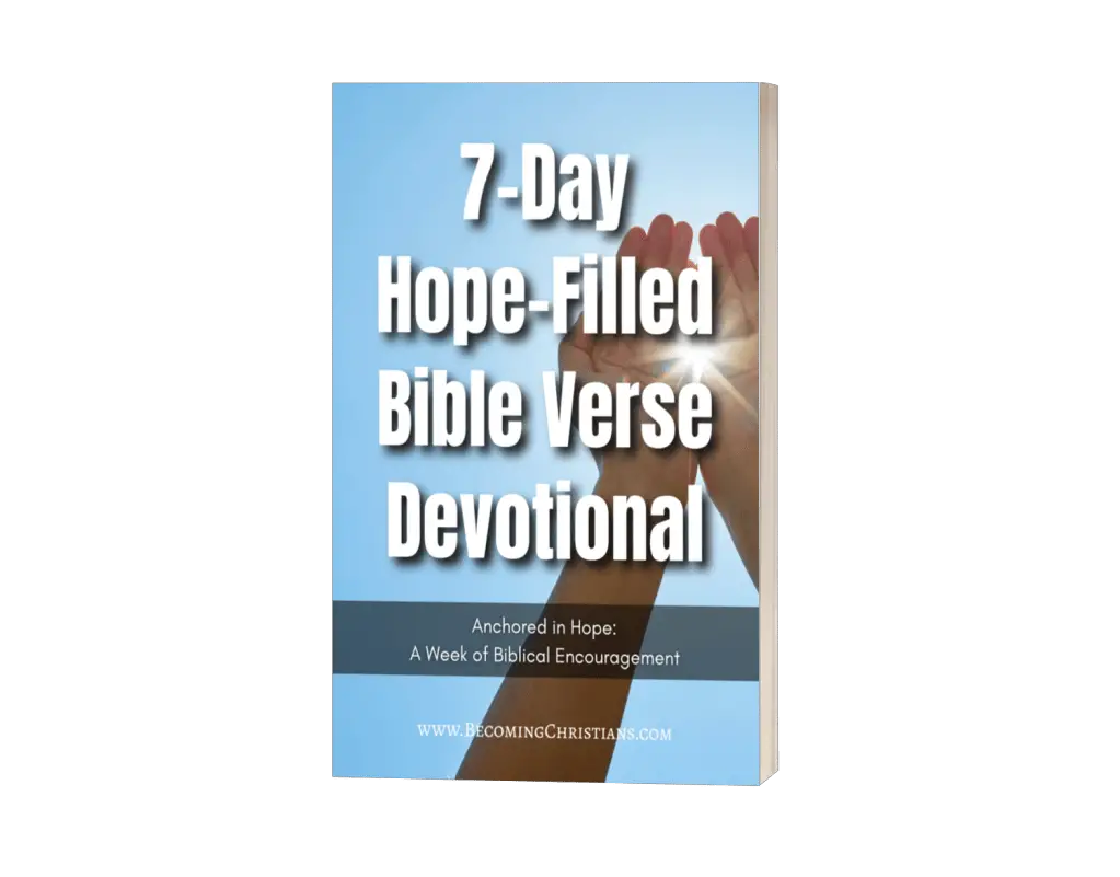 7-Day Hope-Filled Bible Verse Devotional book cover 3D