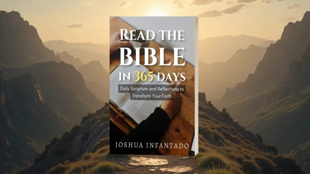 read the bible in 365 days landscape book cover
