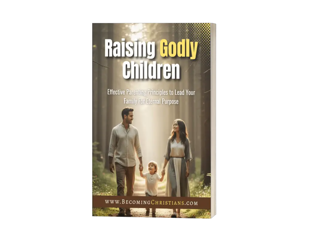 raising godly children book cover 3D