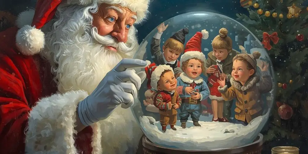 How Does Santa Claus Know Who Is Naughty or Nice