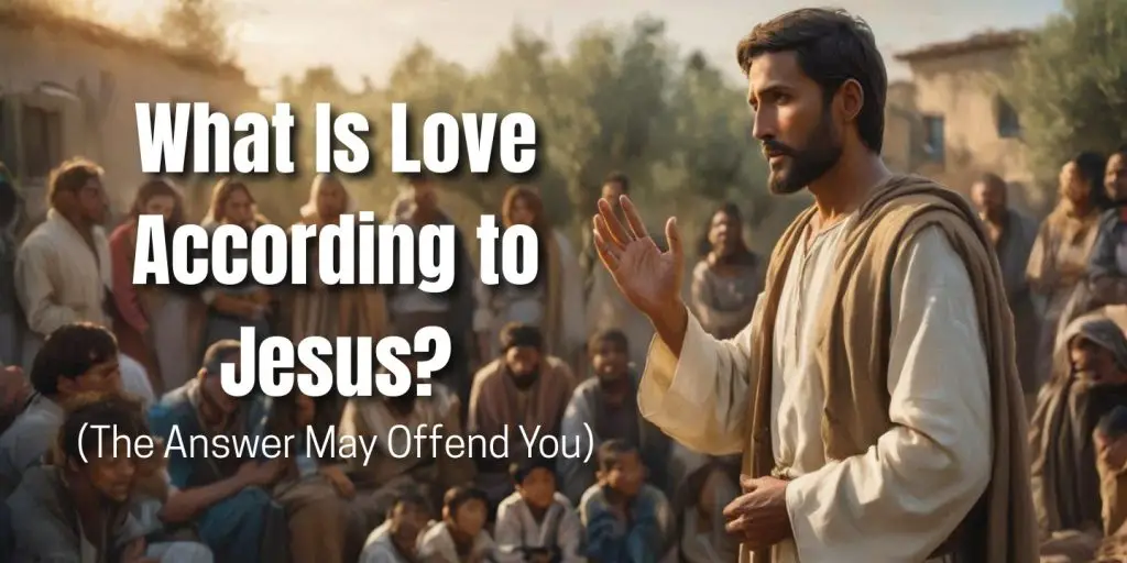 What Is Love According to Jesus?
(The Answer May Offend You) blog image