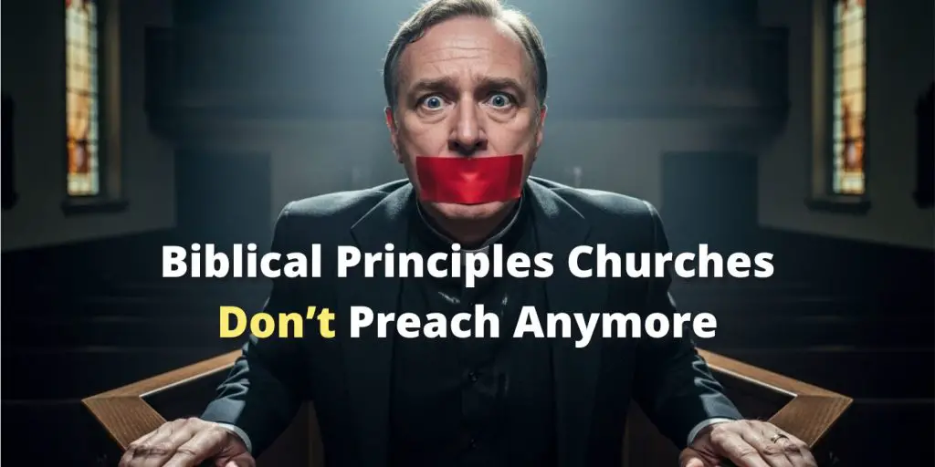 Biblical Principles Churches
Don’t Preach Anymore