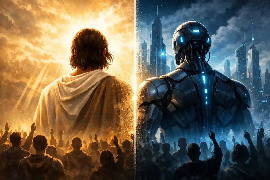 God vs. AI Who Will Humanity Worship Next