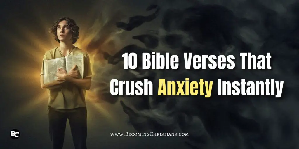 10 Bible Verses That Crush Anxiety Instantly blog image