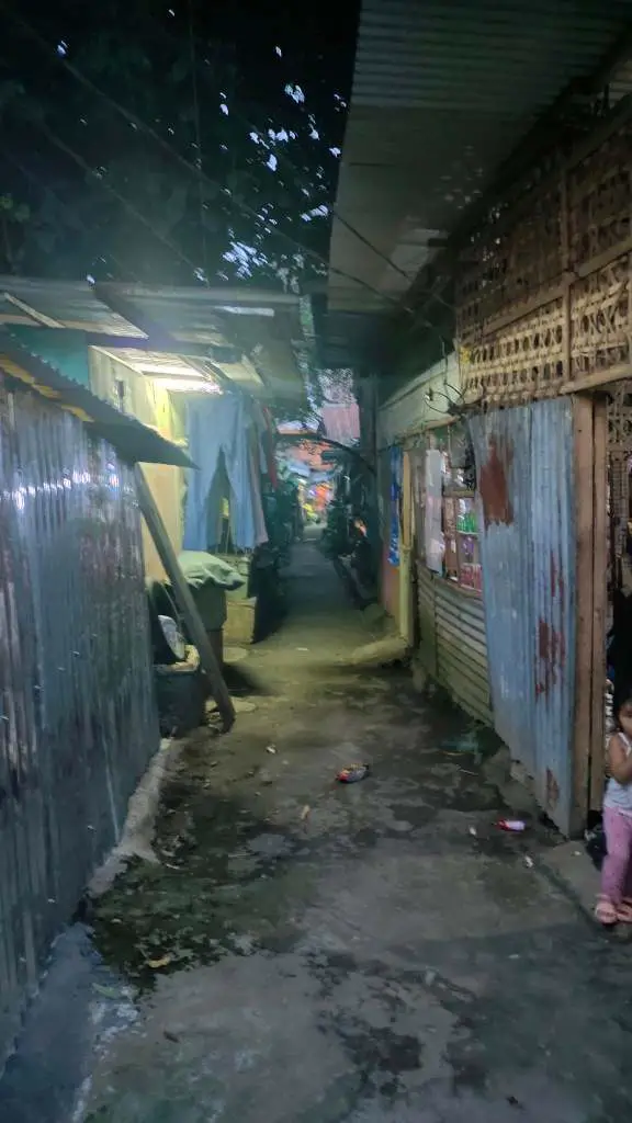 the squatters area where I grew up