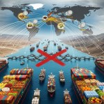 strait of hormuz blocked and oil and fertilizer could not go through