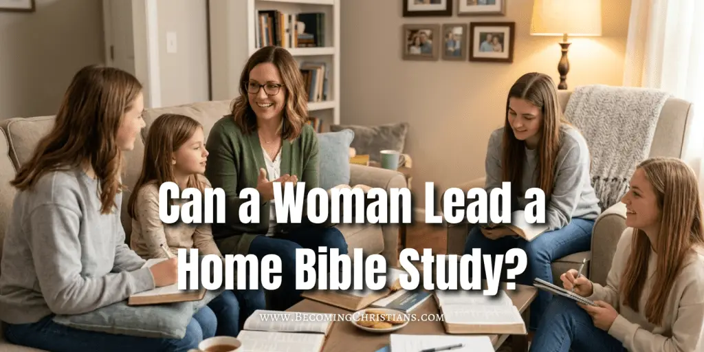 Can a Woman Lead a Home Bible Study blog image