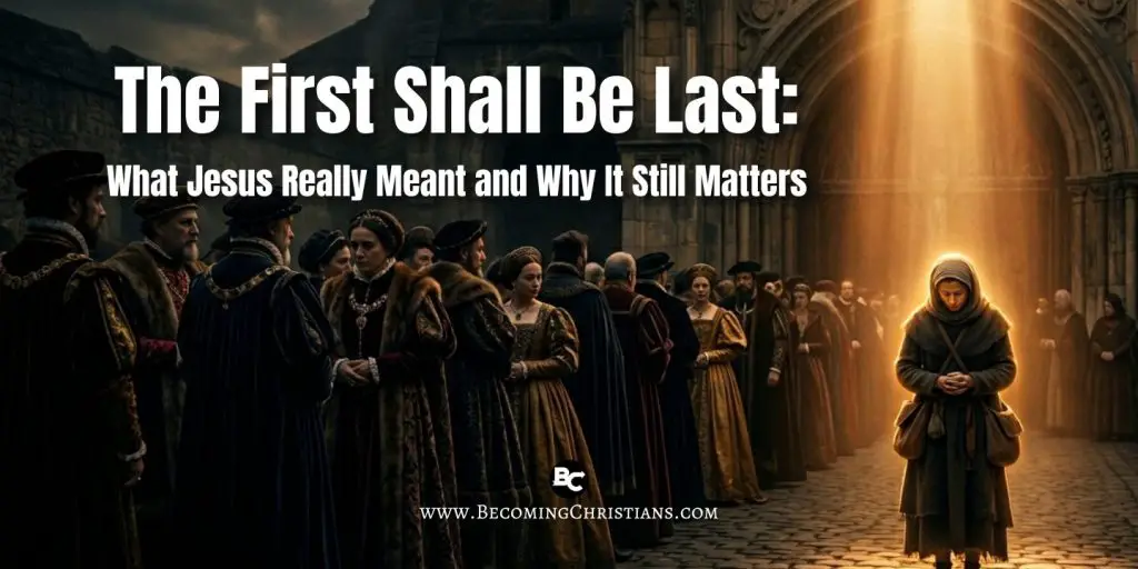 The First Shall Be Last What Jesus Really Meant and Why It Still Matters blog image