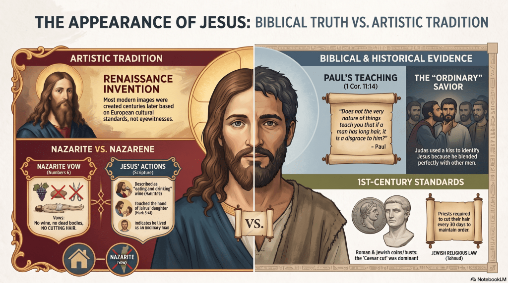 did jesus have long hair infographic explainer