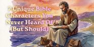 7 Unique Bible Characters You Never Heard Of But Should 7 Unique Bible Characters You Never Heard Of But Should