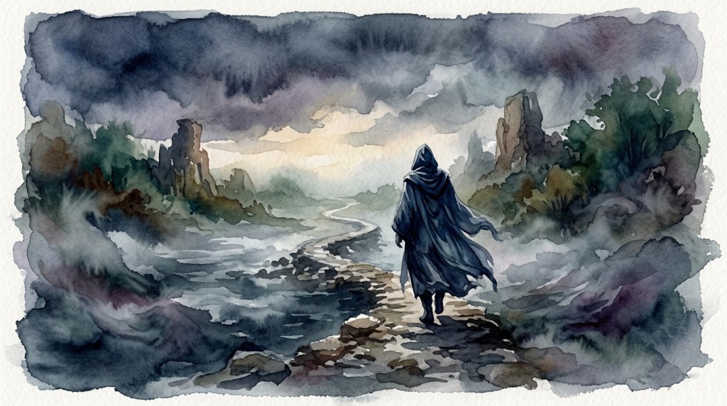 afterlife mysterious what happens after death illustration