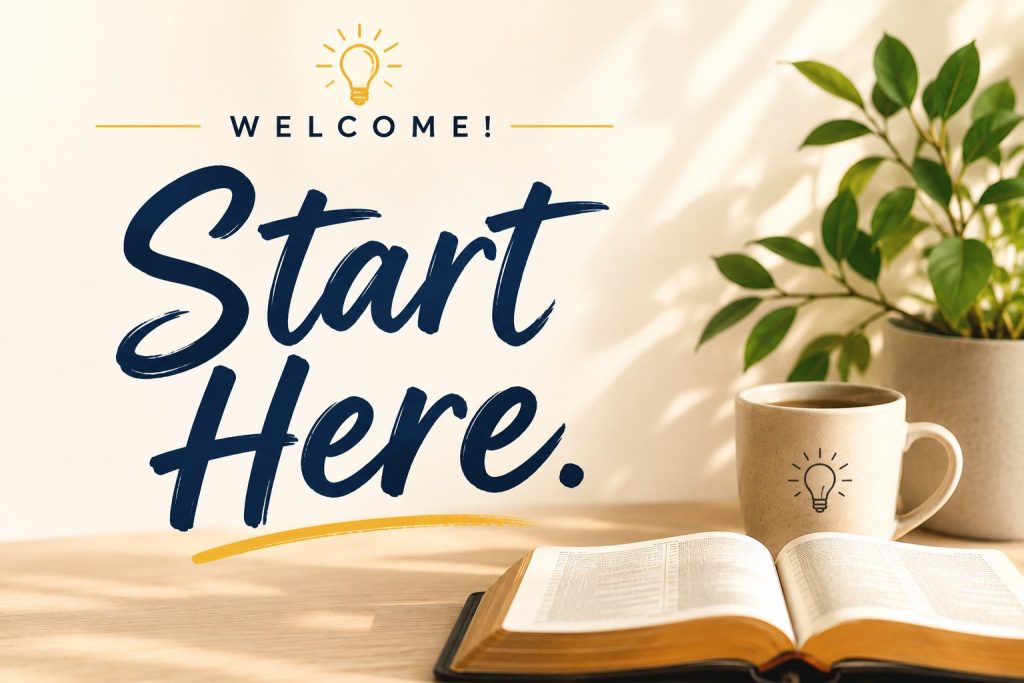 welcome and start here
