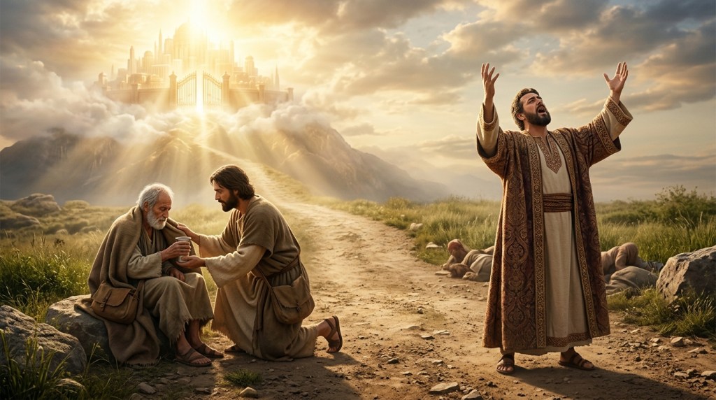 a person serving God but he is actually not recognized by Jesus