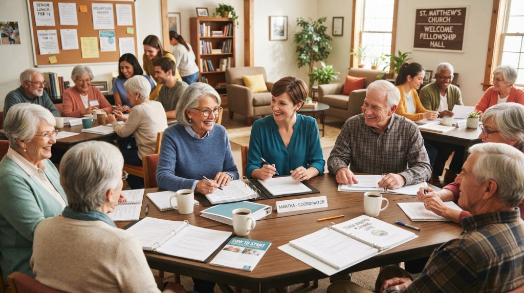 how to start a senior ministry in your church