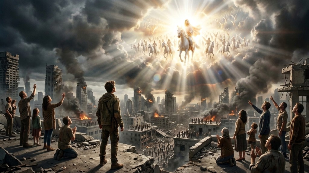 people watching the return of jesus christ featured image
